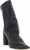 Brown Lamb Leather Ankle Boots 2