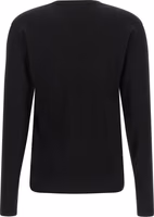 Black Cotton Cardigan 2
