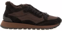 Black Calfskin Athletic Sneakers 1