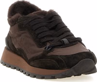 Black Calfskin Athletic Sneakers 2