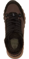 Black Calfskin Athletic Sneakers 4