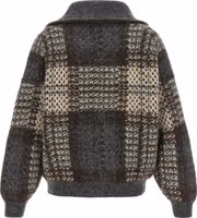 Gray Fabric Cardigan 2