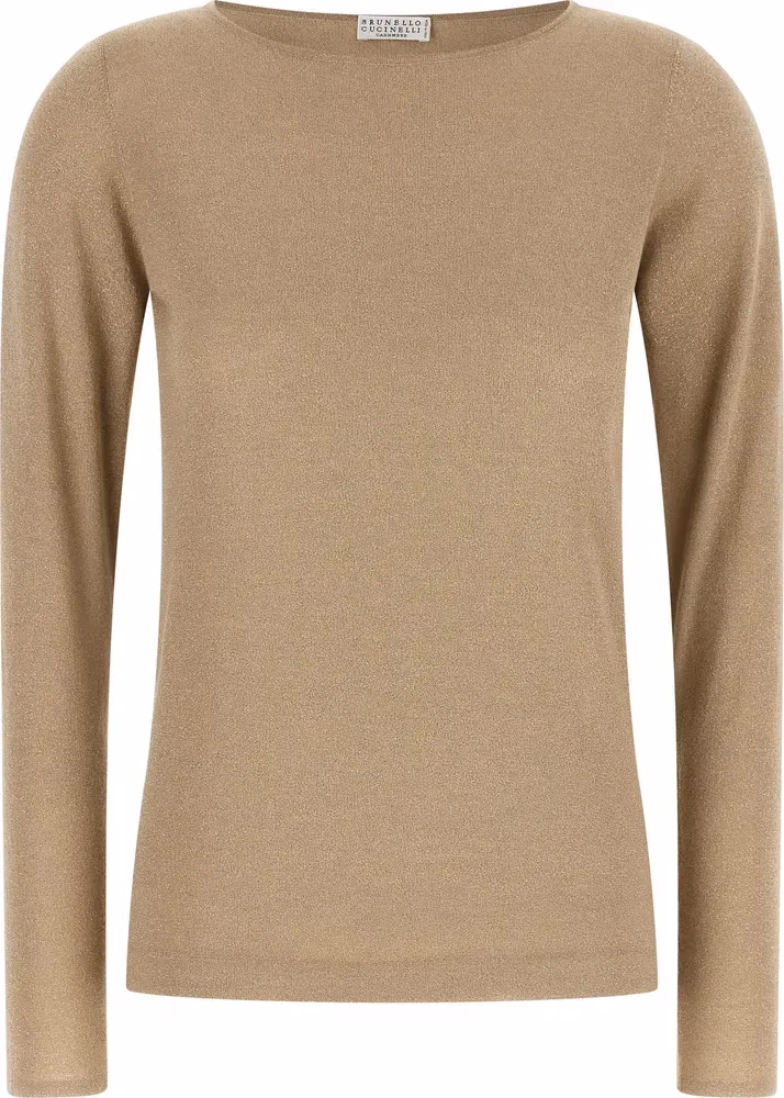Beige Cashmere Cardigan