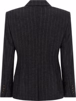 Gray Virgin Wool Blazer 2