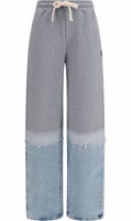 Multicolor Cotton Athletic Pants 1
