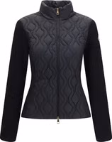 Black Cotton Shell Jacket 1