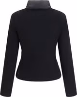 Black Cotton Shell Jacket 2