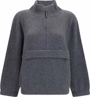 Gray Cashmere Sweatshirt 1