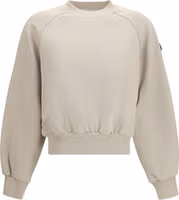 Beige Cotton Sweatshirt 1