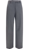 بنطال رسمي رمادي من البوليستر 1