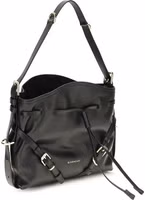 Black Calf Leather Bos Taurus Backet Bag 2