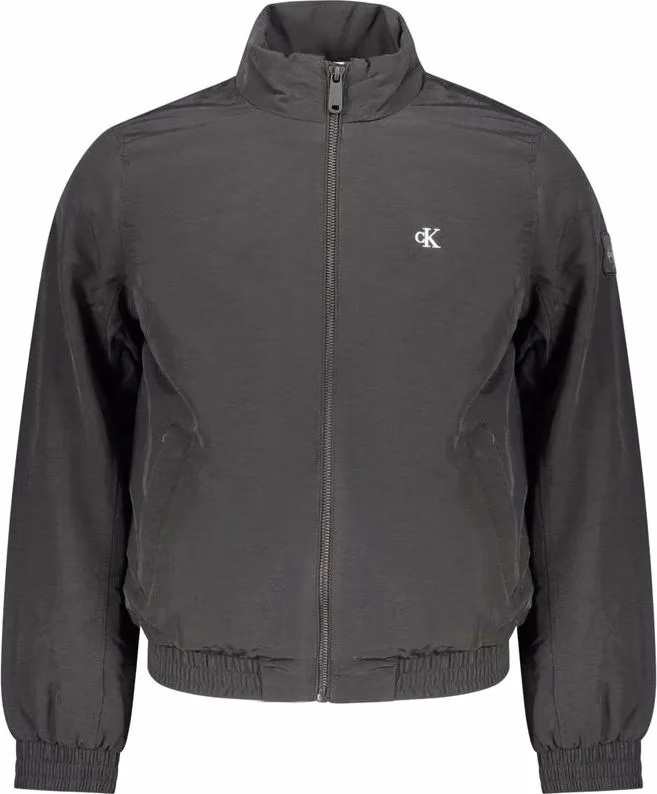 Black Poliammide Men's Jacket