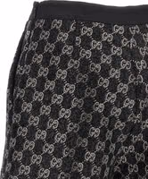 Black Viscose Bermuda Shorts 4