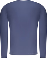 Blue Cotton Men T-Shirt 2