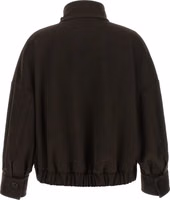 Brown Wool Bomber 2