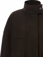 Brown Wool Bomber 3