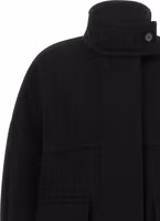 Black Wool Bomber 3
