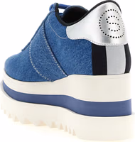 Blue EVA Wedge Sandals 3