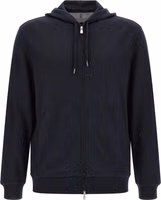 Blue Cashmere Cardigan 1