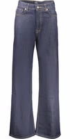 Blue Cotton Women's Jean 1