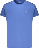 Blue Cotton Men's T-Shirt 1
