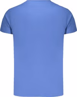 Blue Cotton Men's T-Shirt 2