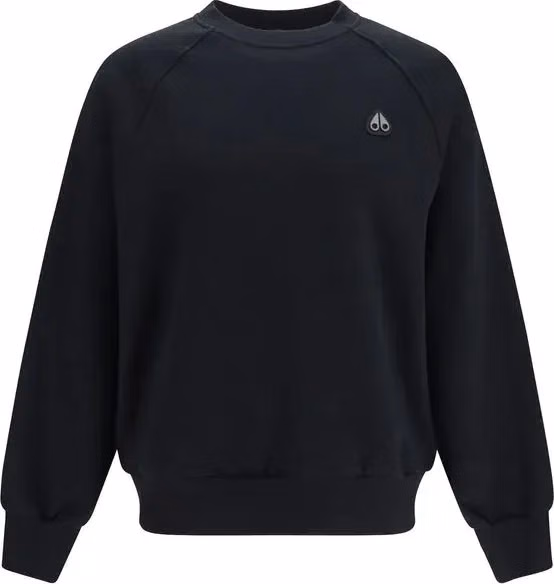 Black Polyester Sweatshirt