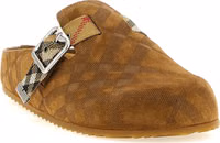 Brown Leather Clogs 2