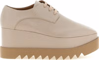 Beige EVA Flats 1