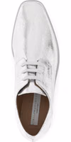 Silver EVA Flats 4