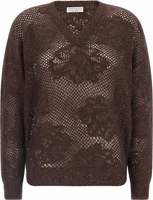Brown Nylon Cardigan 1