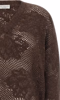 Brown Nylon Cardigan 3