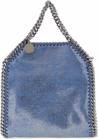 Blue Polyester Handbag 1