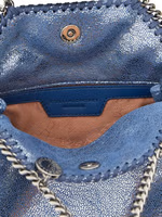 Blue Polyester Handbag 4