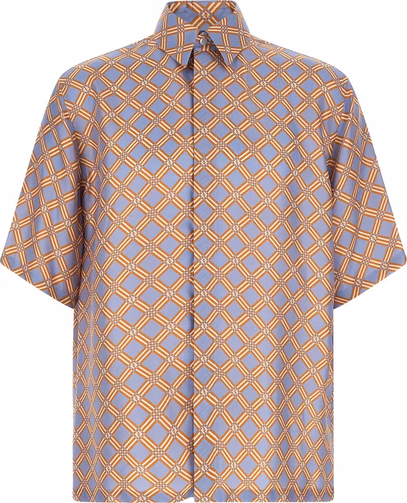 Multicolor Silk Blouse