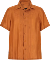 Orange Silk Blouse 1