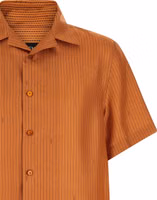 Orange Silk Blouse 3