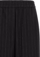 Blue Virgin Wool Casual Pants 3