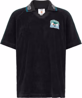 Black Cotton Polo Shirt 1