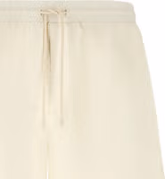 White Polyester Swim Shorts 3