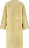 Bicolor Lamb Fur Coat 2