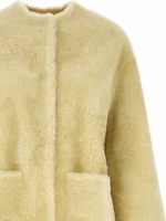 Bicolor Lamb Fur Coat 3