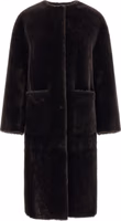 Brown Lamb Fur Coat 1