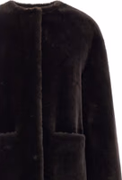 Brown Lamb Fur Coat 3