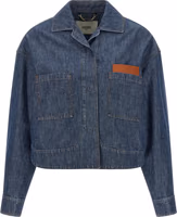 Blue Cotton Denim Jacket 1