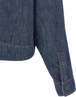 Blue Cotton Denim Jacket 4
