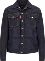 Blue Cotton Denim Jacket 1