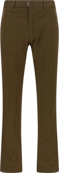 Bicolor Cotton Casual Pants