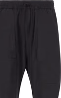 Black Polyamide Athletic Pants 3