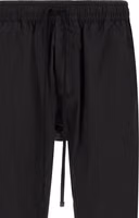 Black Polyamide Casual Pants 3